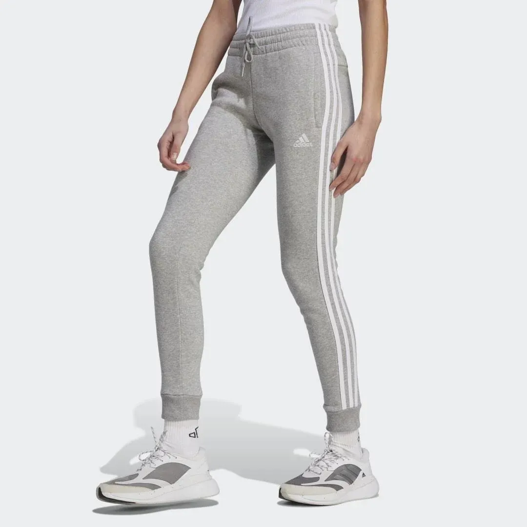 Adidas Women's Essentials 3-Stripes Fleece Pants