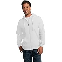 Fruit of the Loom Men's Eversoft Fleece Hoodies, Moisture Wicking & Breathable, Full Zip Hooded Sweatshirt