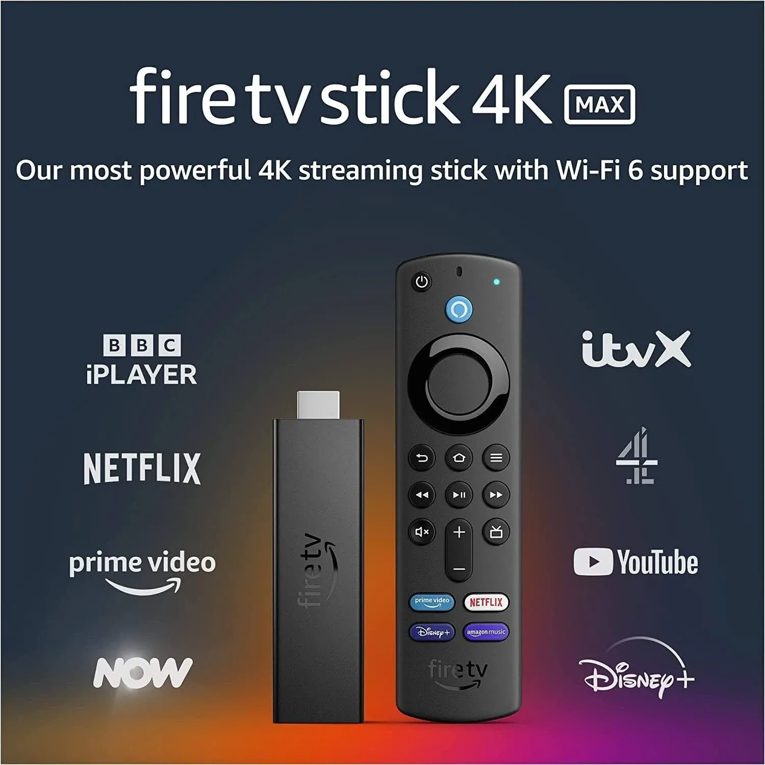 Amazon Fire TV Stick 4K Max Streaming device