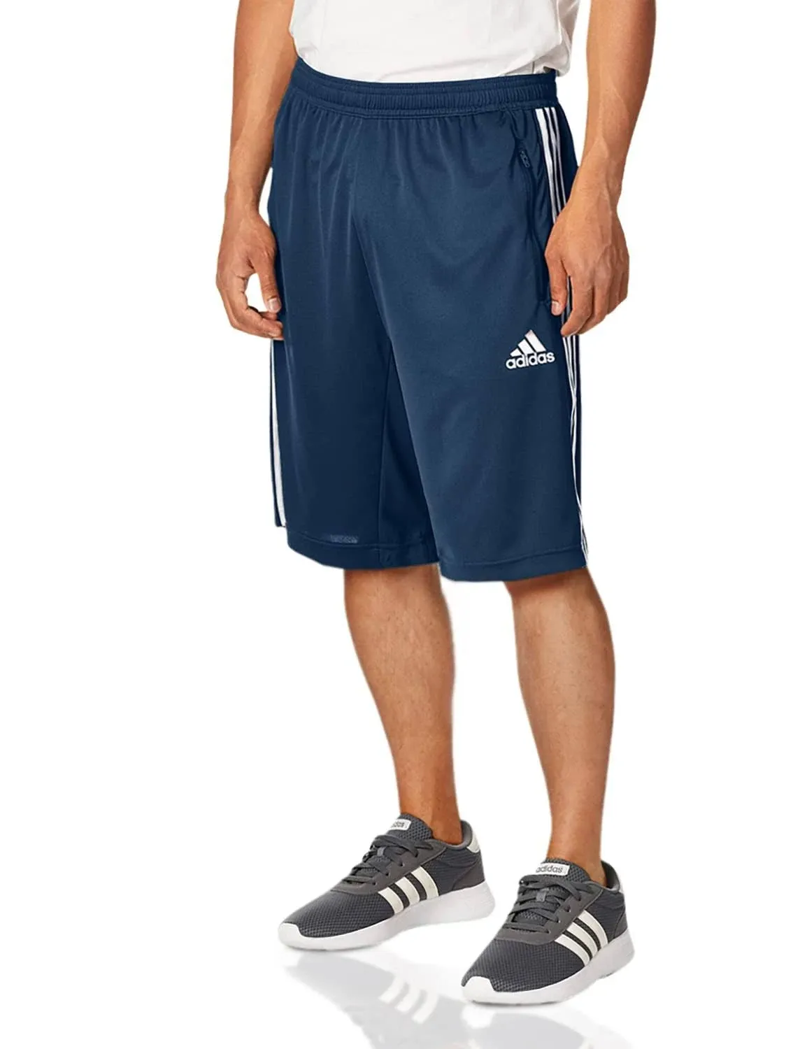 Adidas Men's Designed 2 Move 3-Stripes Primeblue Shorts