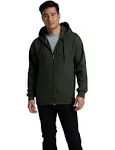 Fruit of The Loom Men's Eversoft Fleece Full Zip Hoodie Jacket