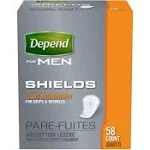 Depend for Men Shields Light Absorbency