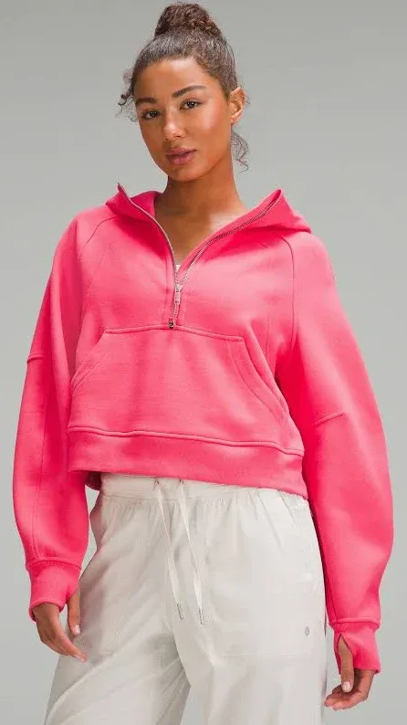 Scuba Oversized Half-Zip Hoodie