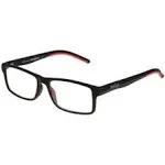 Foster Grant Ironman Men's Reading Glasses Red Black +1.50