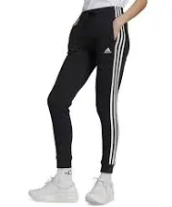 adidas Women's Essentials 3-Stripes Fleece Pants