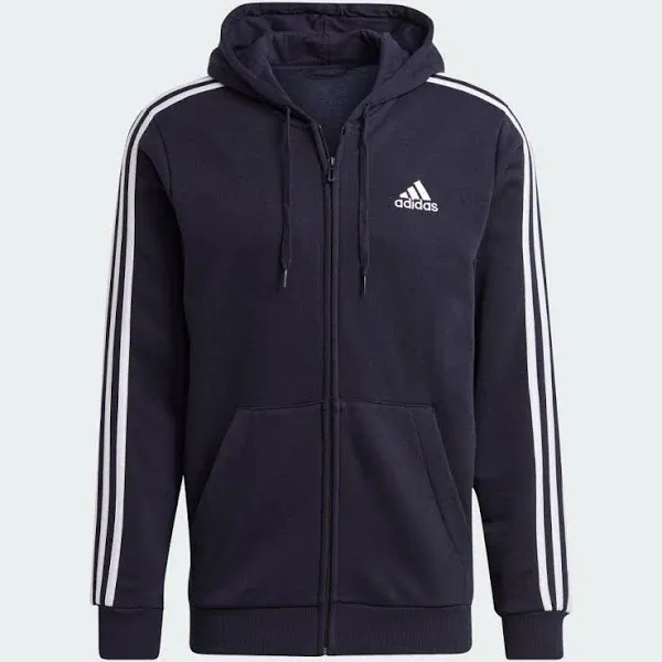 adidas Essentials Fleece 3-Stripes Full-Zip Hoodie s