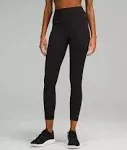 Lululemon Align High Rise Pant 25" Black / 8