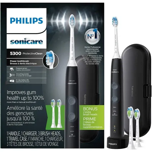 Philips Sonicare ProtectiveClean 5300 Rechargeable Electric Toothbrush