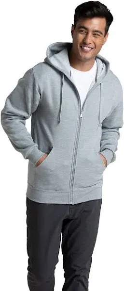 Fruit of the Loom Men's EverSoft Fleece Full Zip Hoodie Jacket