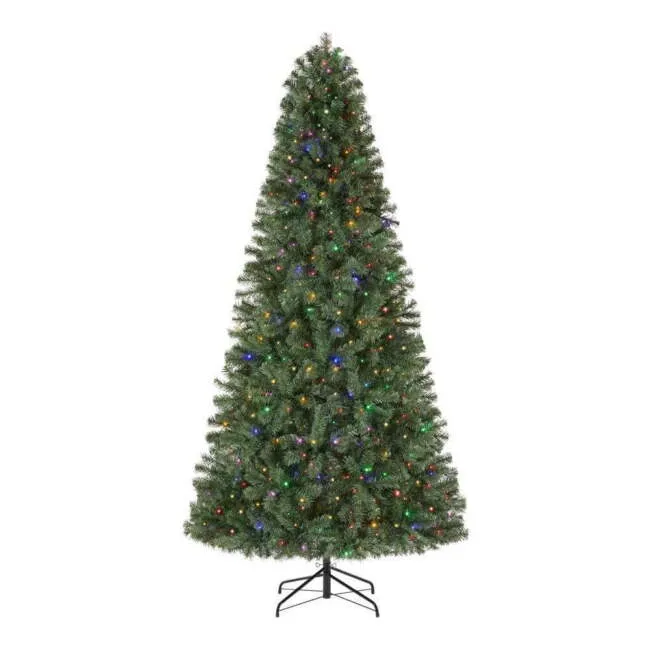 Home Accents Holiday Pre-Lit LED Festive Pine Artificial Christmas Tree