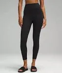 Women's Lululemon Align High-Rise Pant 25" Pockets (Black) 10