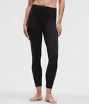 Lululemon Align High Rise Pant 25" Black / 8